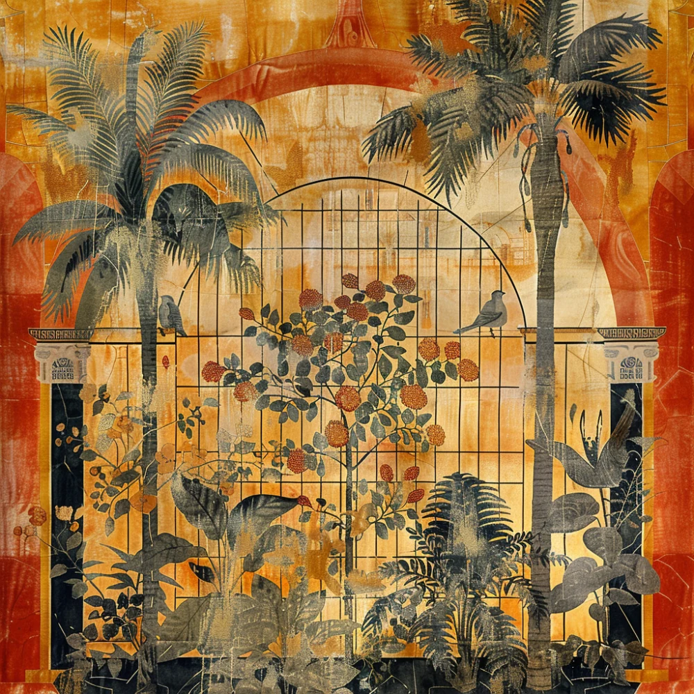 Teatime in the Orangerie design 11