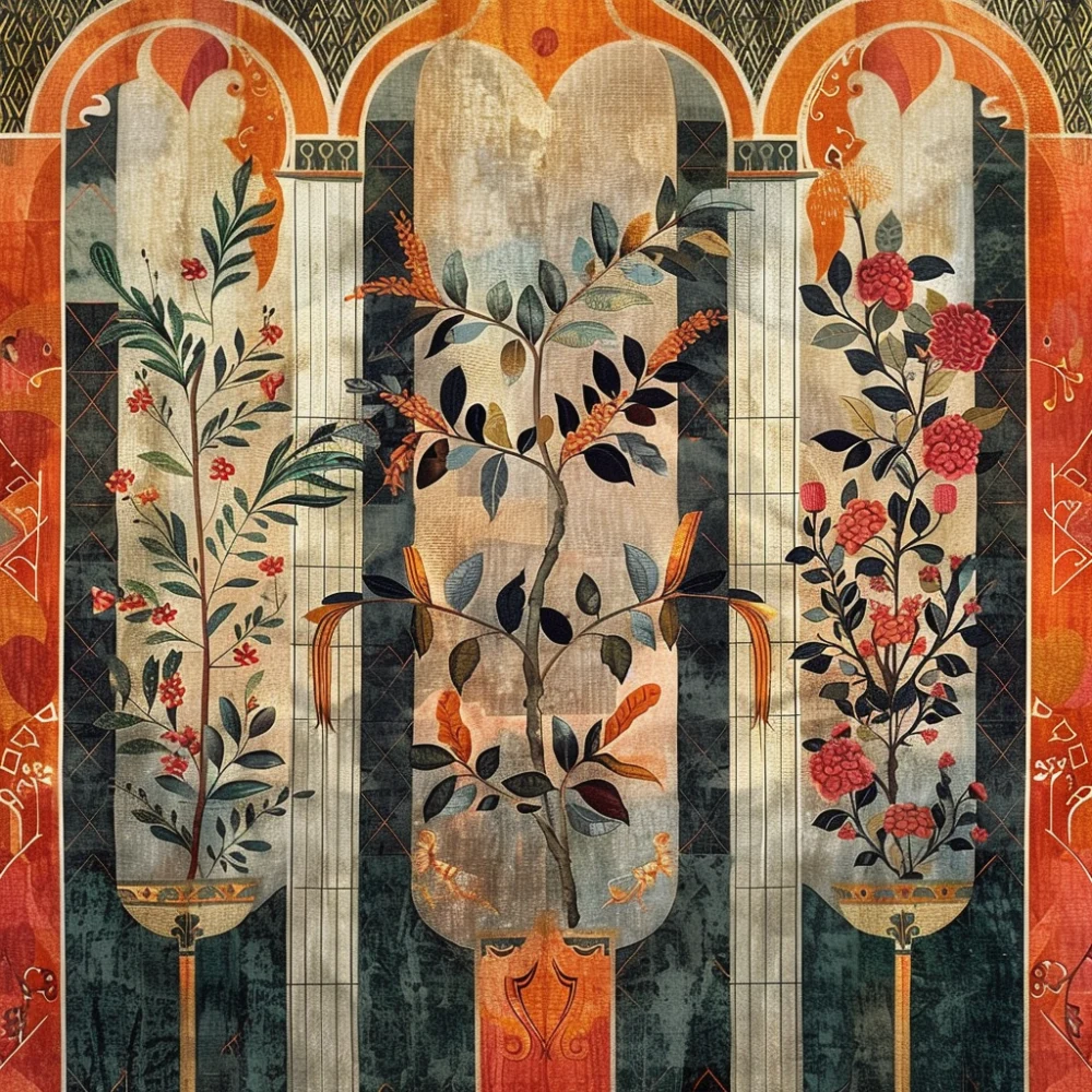 Teatime in the Orangerie design 26